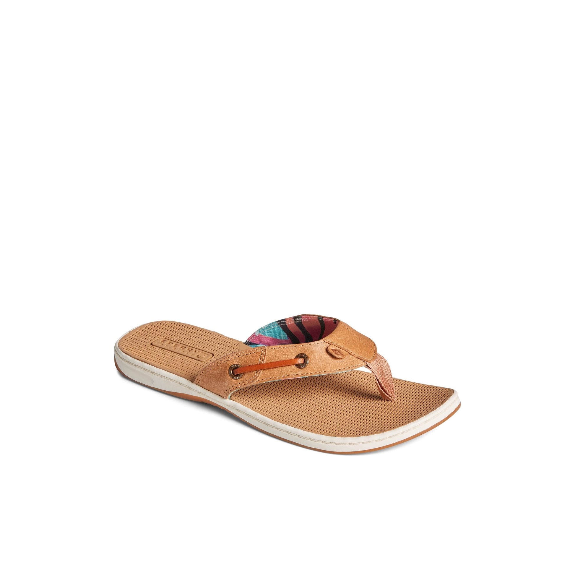 Sperry Seafish Leather Flip Flop FOOTWEAR image
