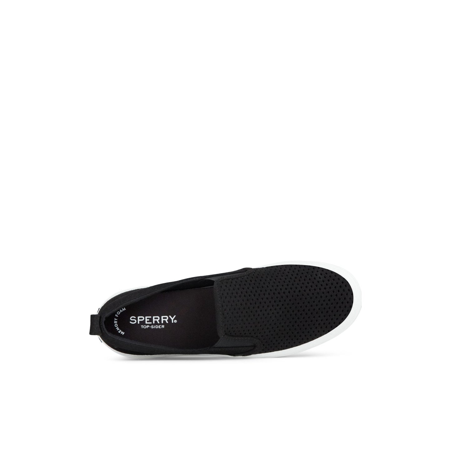 Sperry Crest Twin Gore Perforated Slip On Sneaker FOOTWEAR image