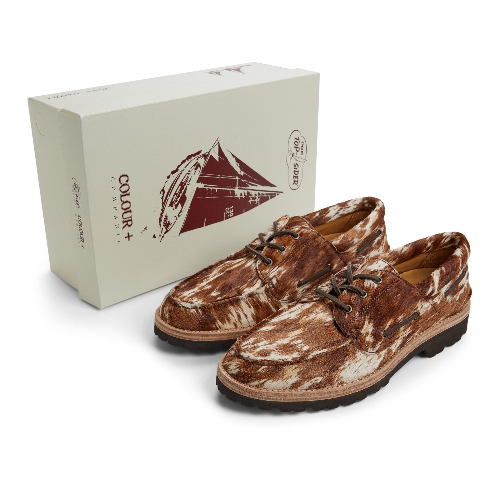 Sperry Sperry x Colour Plus Companie 3-Eye Vibram Lug Boat Shoe FOOTWEAR image