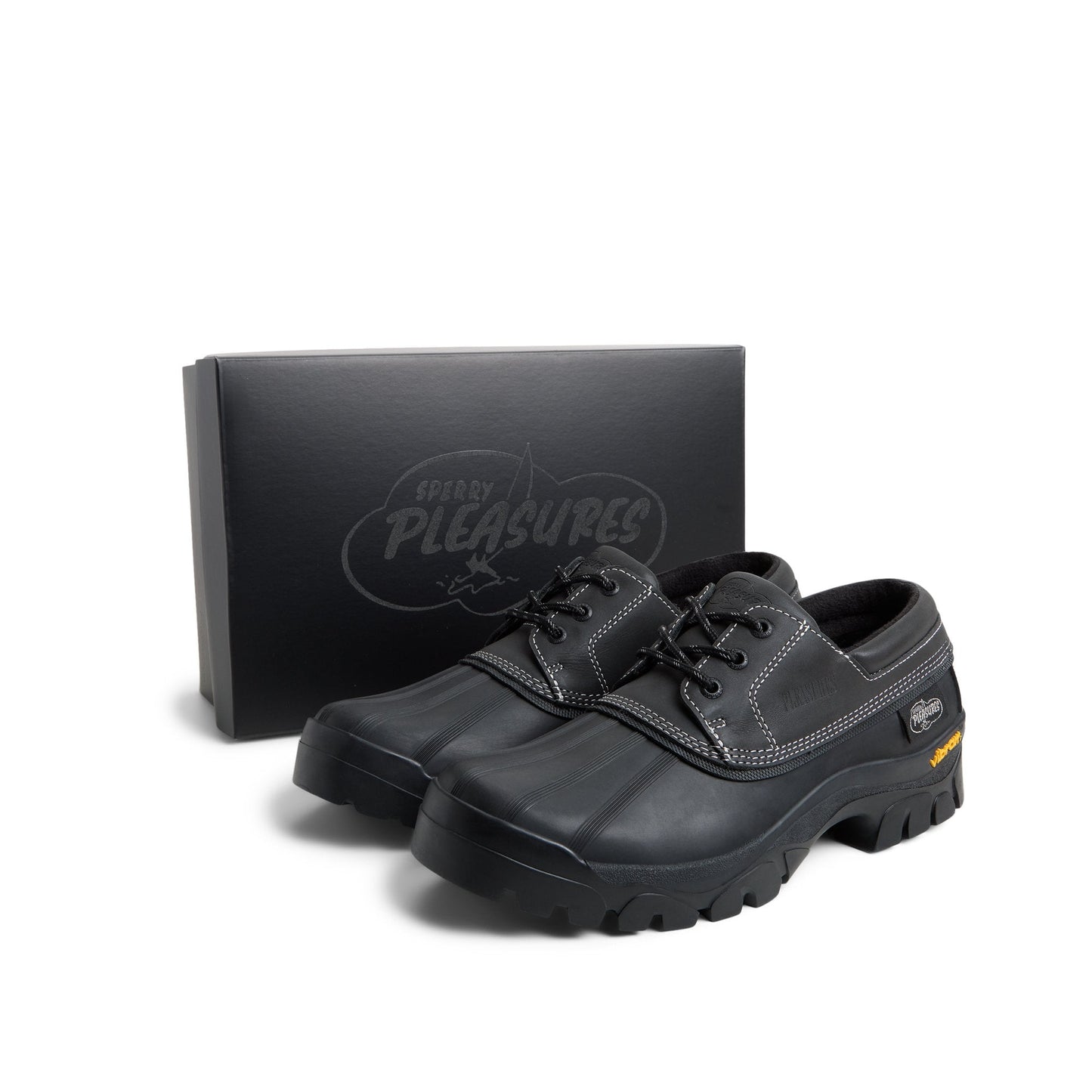Sperry Sperry x Pleasures 3-Eye Vibram Reflective Cold-Bay FOOTWEAR image