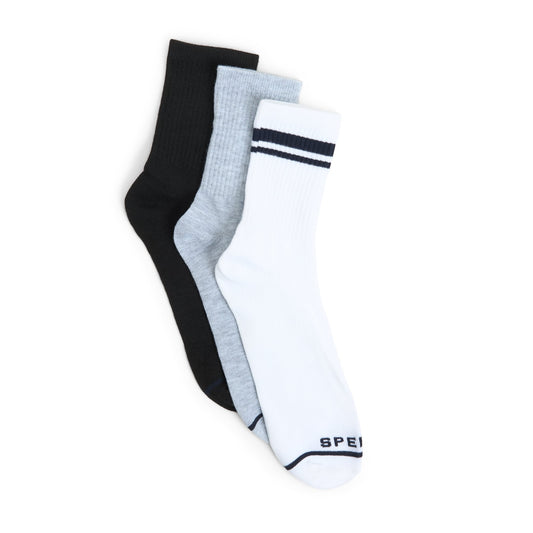 Sperry Mens 3-Pack Short Crew Socks CLOTHING image
