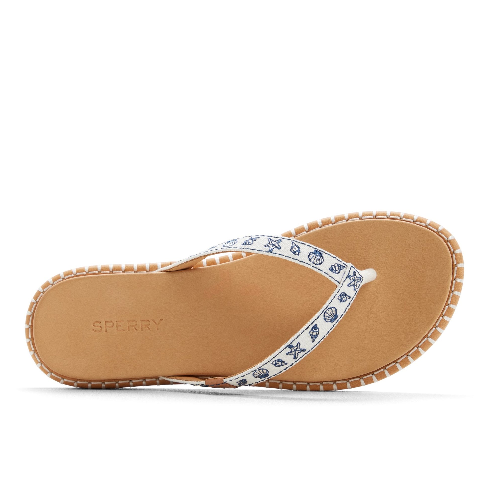 Sperry Isla Thong Embroider Sandal FOOTWEAR image