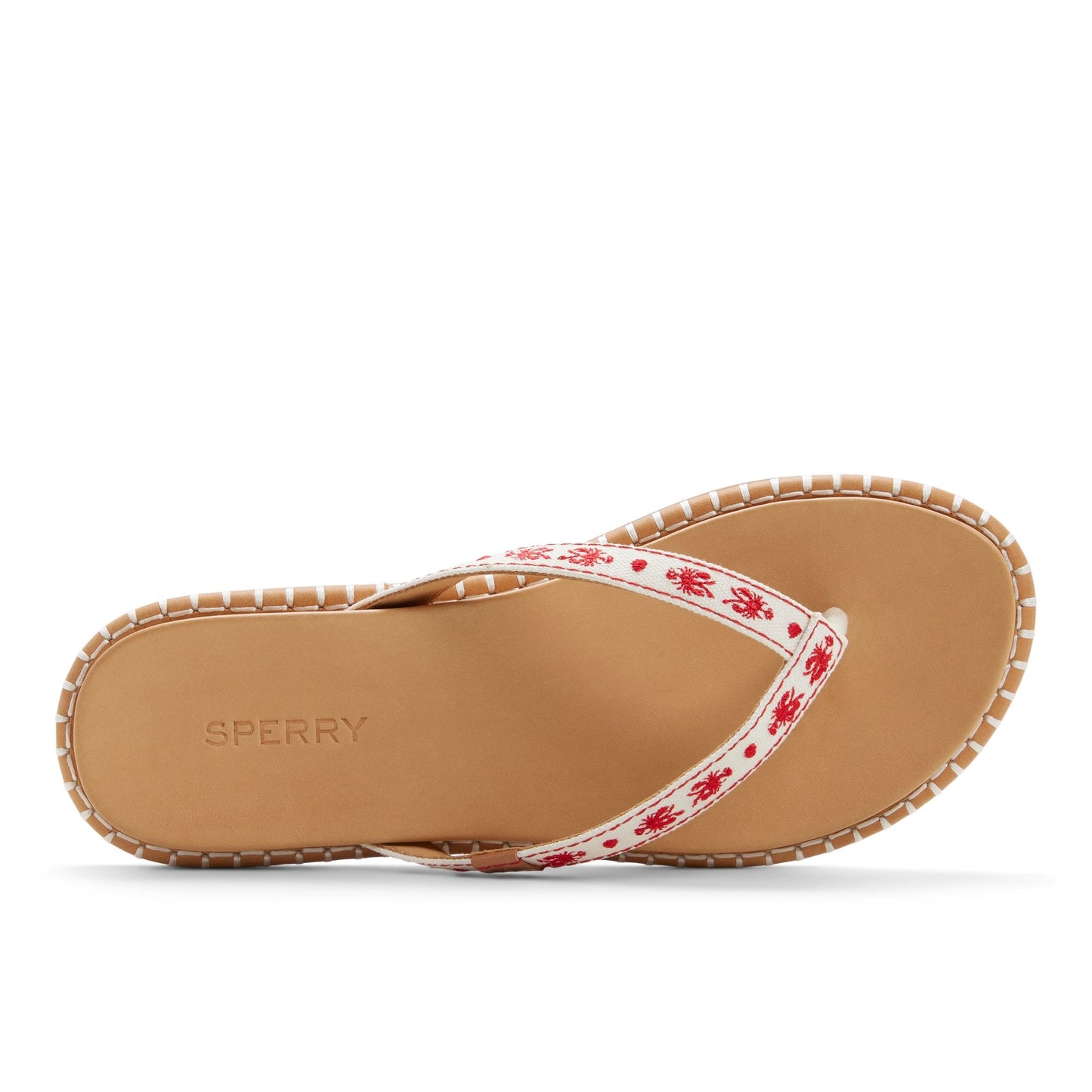 Sperry Isla Thong Embroider Sandal FOOTWEAR image