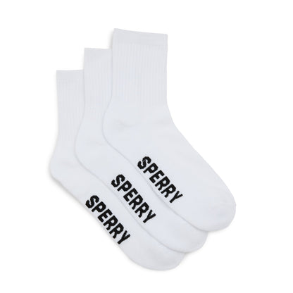 Sperry Mens 3-Pack Short Crew Socks CLOTHING image