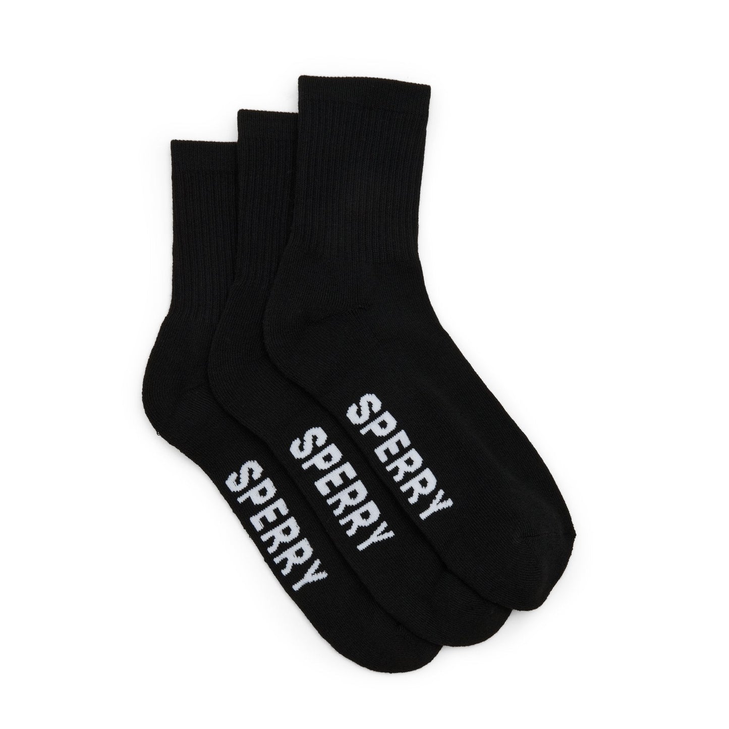 Sperry Mens 3-Pack Short Crew Socks CLOTHING image