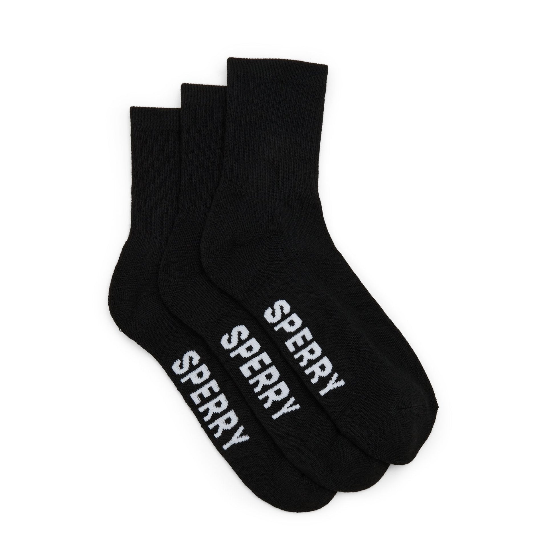 Sperry Mens 3-Pack Short Crew Socks CLOTHING image