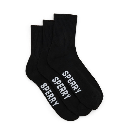 Sperry Mens 3-Pack Short Crew Socks CLOTHING image