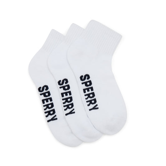 Sperry Ladies 3-Pack Quarter Socks CLOTHING image